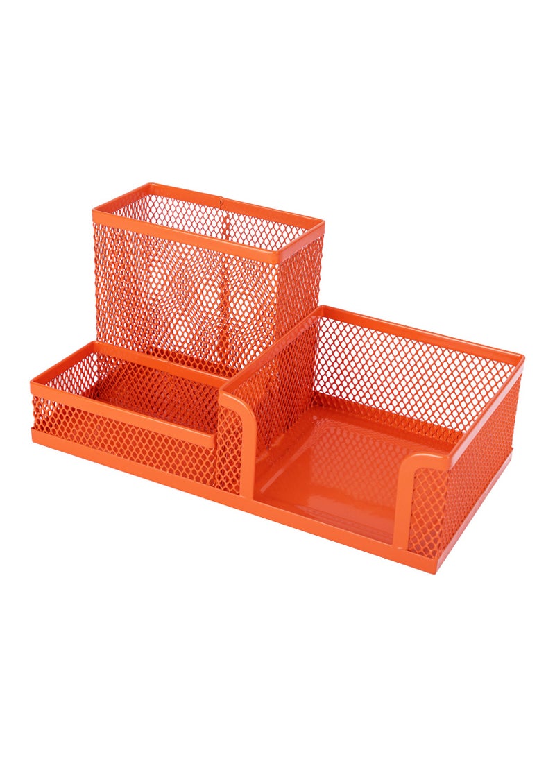 ديلي منظم مكتب E9154 - فولاذ شبكي متين، 80×80×90 ملم، 70 جرام، أزرق/أحمر/أخضر - Image 5