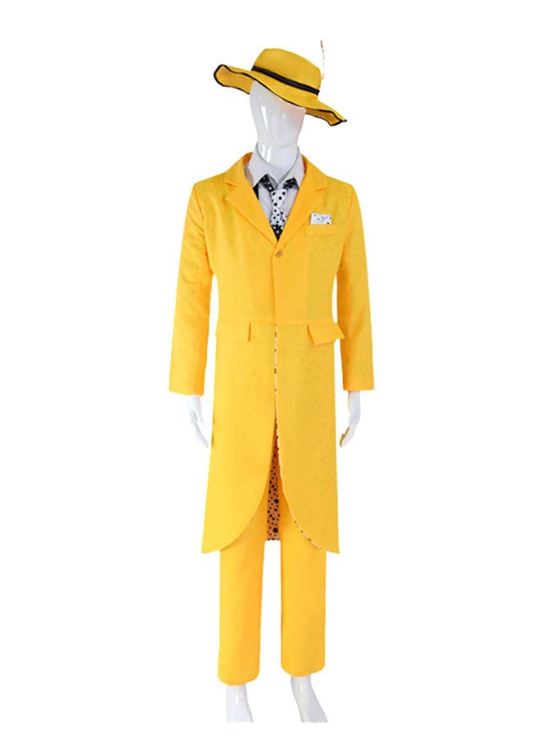 Disguised weirdo cos costume JimCarrycos performance costume Stage Dress Up Costume - Image 1