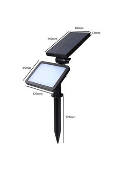 NIBEMINENT 48 LED Solar Powered Spotlight Black  - Image 2