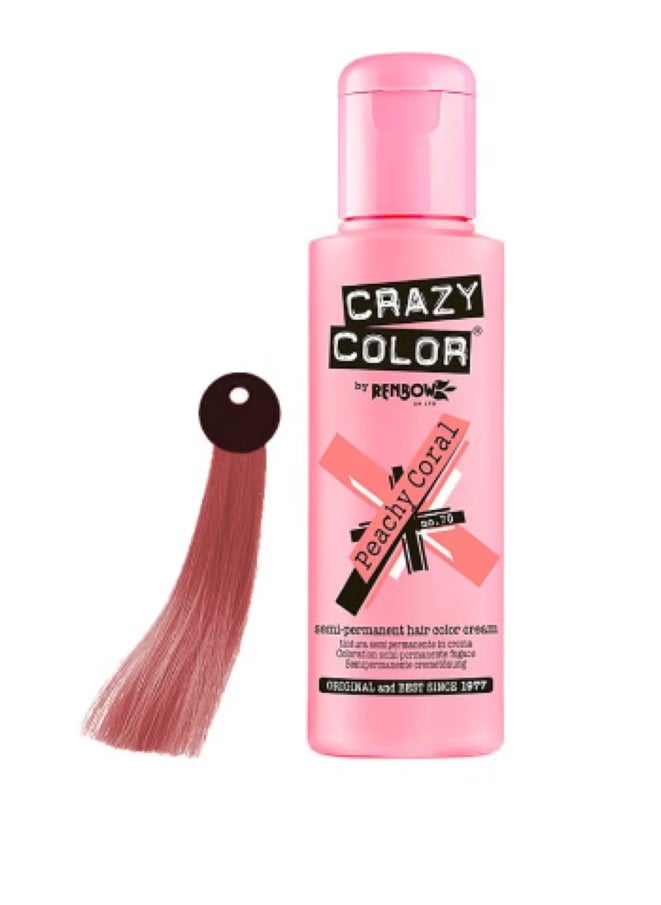 Crazy Color Peachy Coral 100ml 