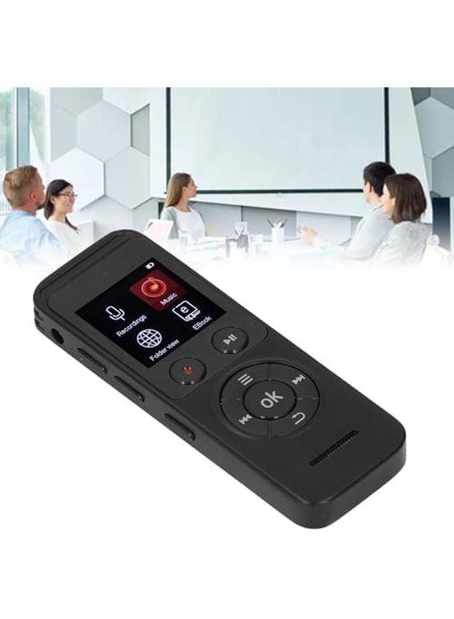 Zinc Alloy Voice Recorder 8GB Storage Noise Reduction for Lectures Meetings Interviews - Image 3