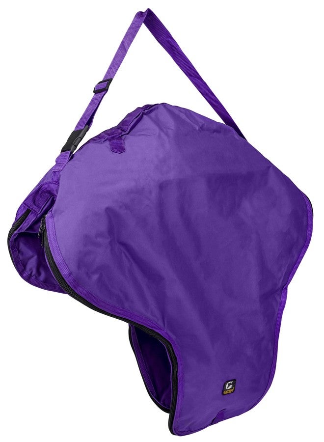Gatsby Nylon Western Saddle Carrier Purple - Image 1