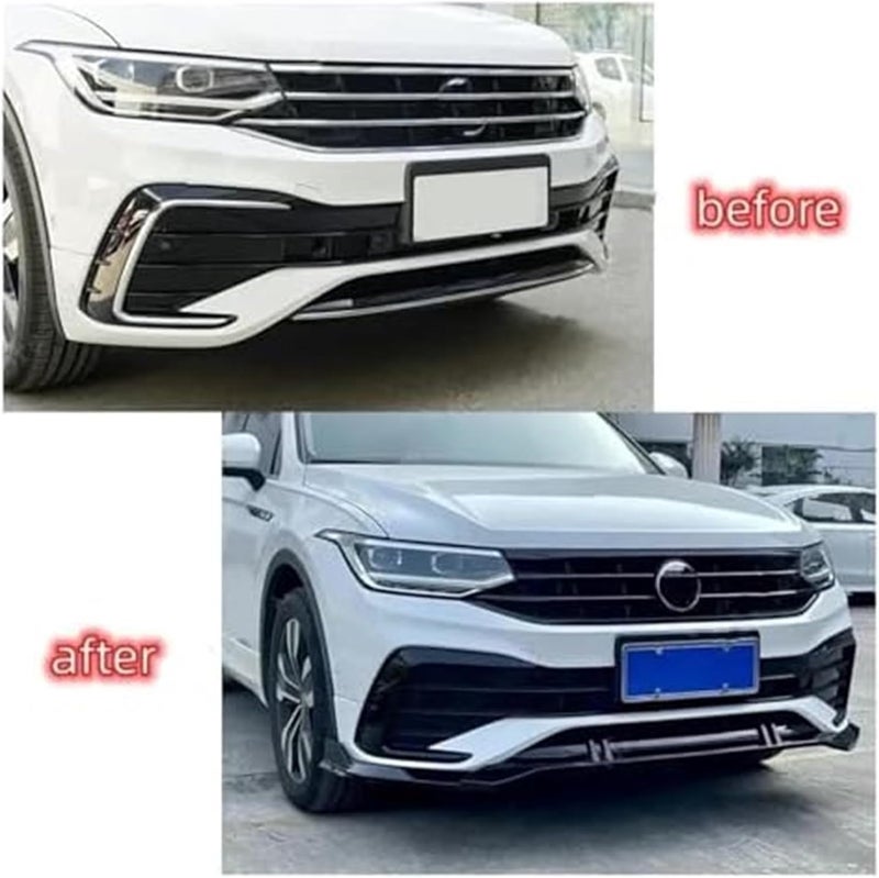 Wivplex Front Bumper Lip Spoiler for VW Tiguan - Image 5