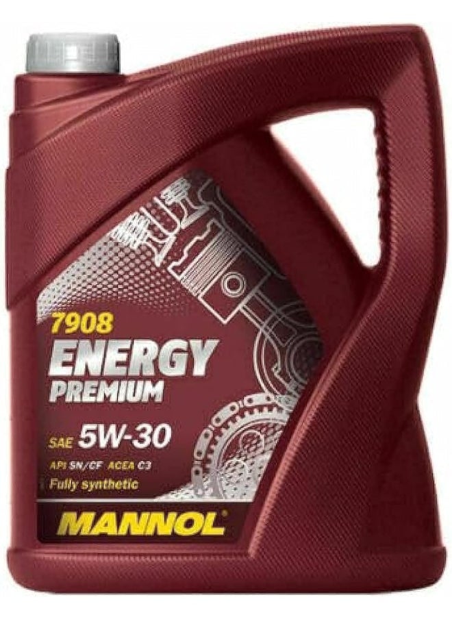 MANNOL - Germany Fully Synthetic Engine Oil With Esters 7908 Energy 5W-30 4 Litre - Image 1