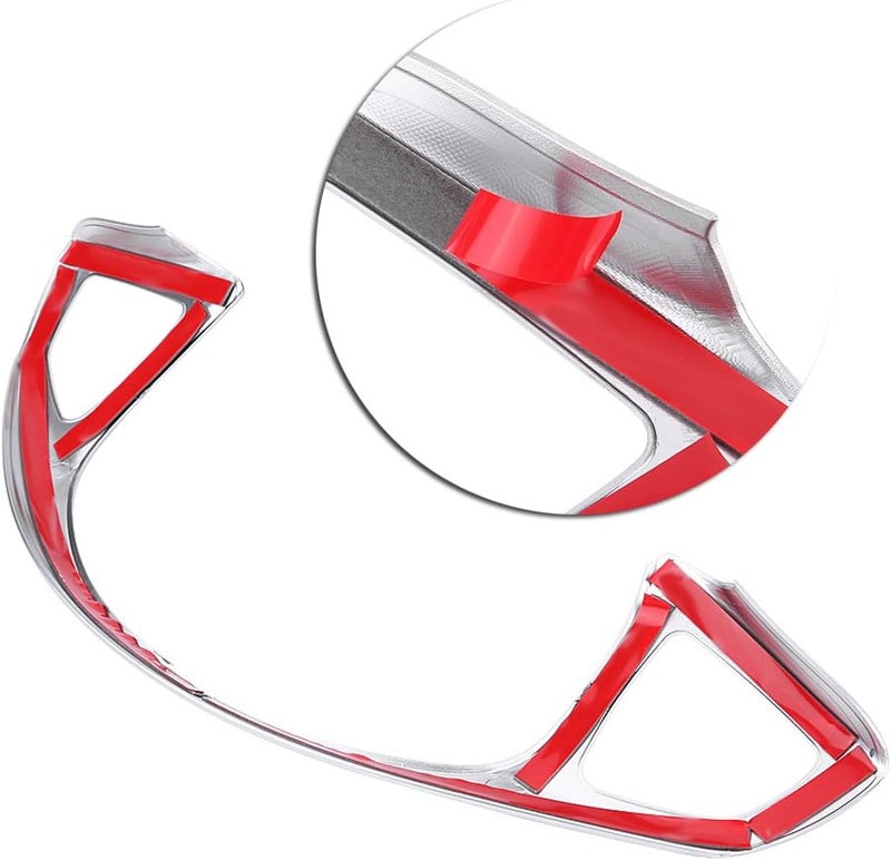 klarako ملصق زخرفي لإطار عجلة القيادة من كلاراكو لمرسيدس بنز E W213 C W205 GLC X253 - Image 4