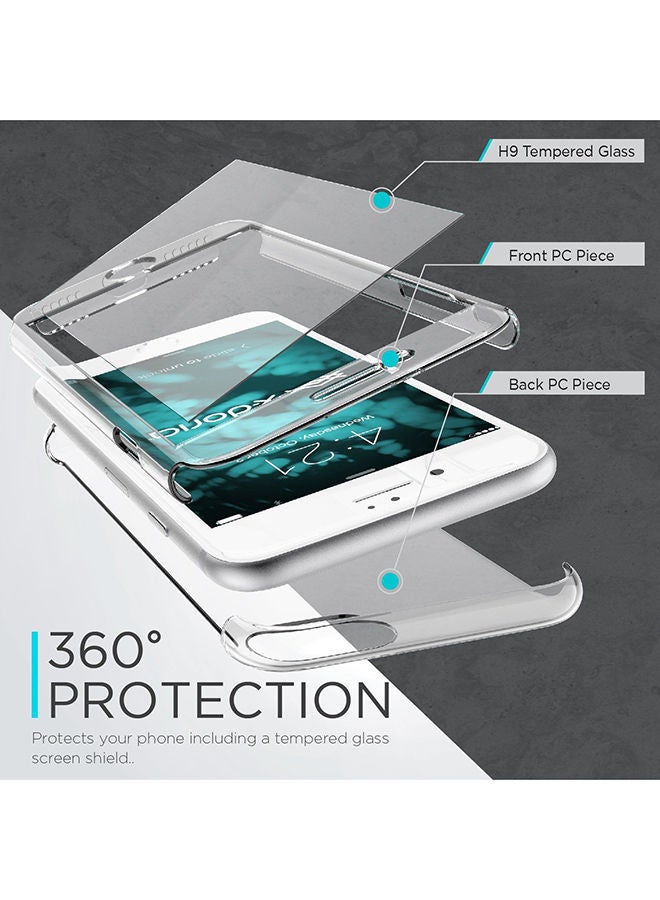 NIBEMINENT 360 Degree Protective Case Cover For Apple iPhone 6 Plus Clear - Image 4