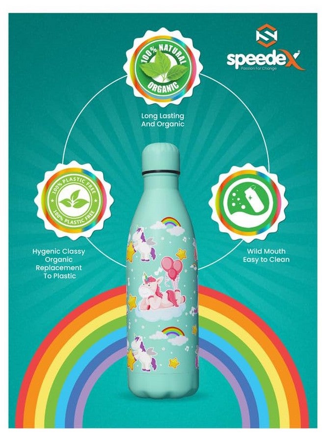 Speedex Thermos Bottle - 500 ML Vacuum Insulated Stainless Steel for Kids, Men, Women - Thermosteel Bottle Ideal for School, Office, Travel Flask for Hot & Cold Beverages - Printed - Image 3