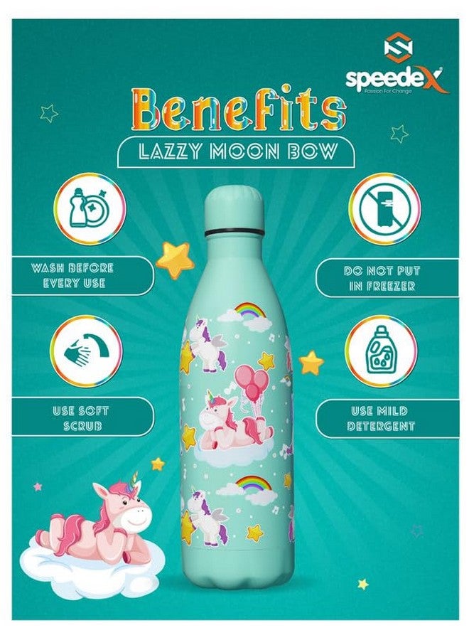 Speedex Thermos Bottle - 500 ML Vacuum Insulated Stainless Steel for Kids, Men, Women - Thermosteel Bottle Ideal for School, Office, Travel Flask for Hot & Cold Beverages - Printed - Image 5