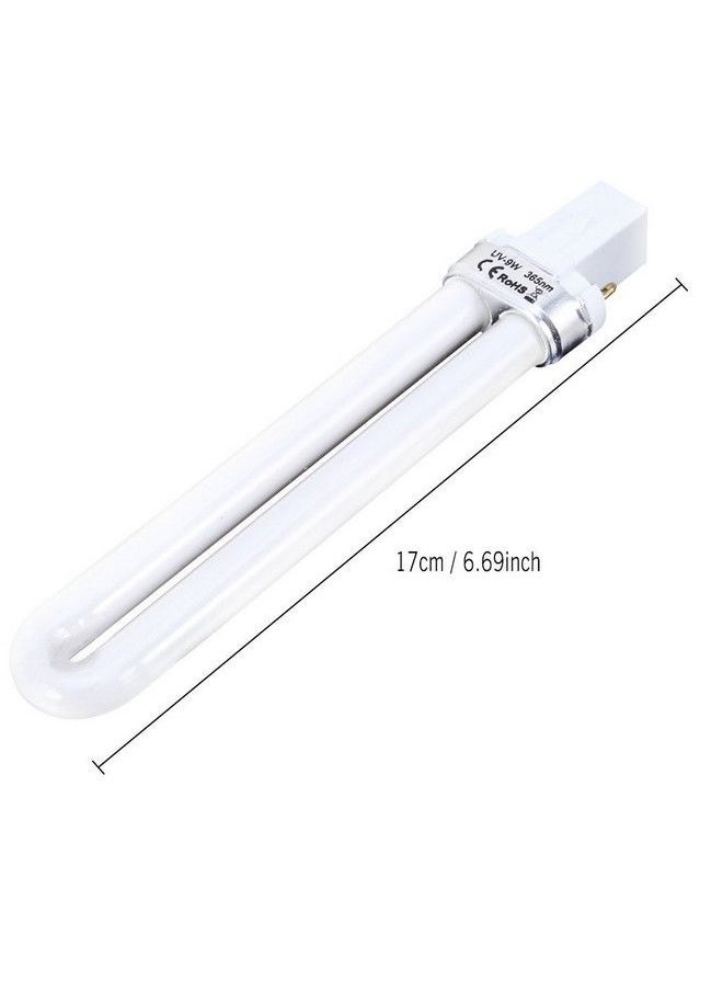 ZJchao - 4 Pcs 9 W Replacement Uv Tube 365Nm Lamp Bulb Tube For Nail Art Dryer Uv Lamp Light - Image 1