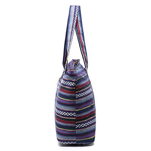 ELENTURE Large Yoga Mat Bag for Women Men, Travel Gym Bag for Pilates Office Beach Workout, Yoga Mat Tote Carrier with Mat Strap for 1/4" 1/2" Thick Exercise Yoga Mat - Image 4