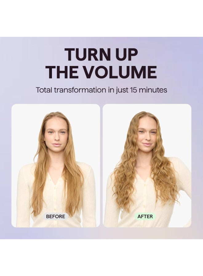 wavytalk Power Wave Hair Curler, 3-in-1 Curling Iron & Hair Crimper Waver, Ionic Anti-Frizz Hair Waver, Ventilation Design for Gentle Styling, Dual Voltage - Image 3
