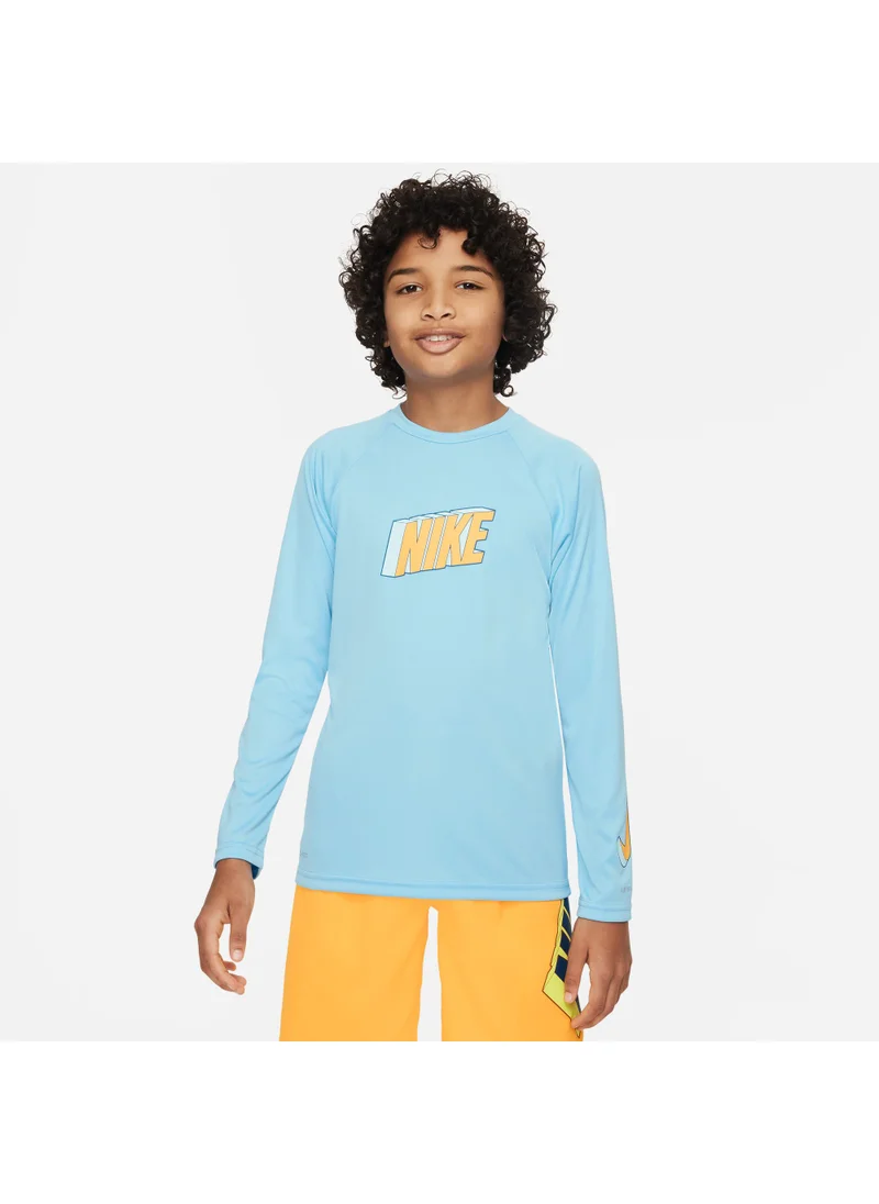 Nike Kids' Swim Long-Sleeve Hydroguard