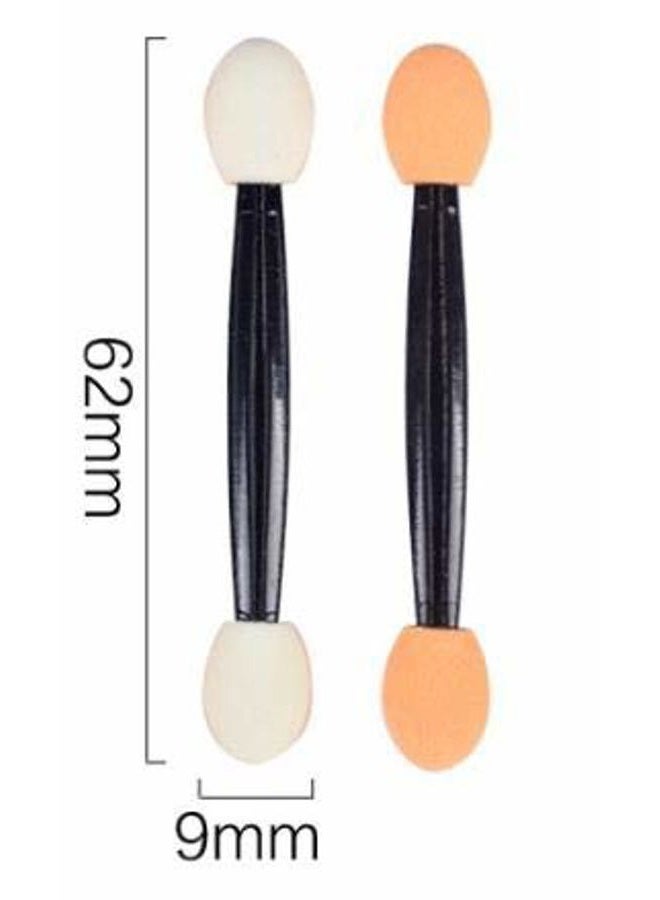 Luxxii (20 Pack) Eyeshadow Applicator Brush Sponge Tipped Makeup Tool Dual Sides Eyeshadow Applicator Brush Comestic for Lady Women Beauty - Image 2
