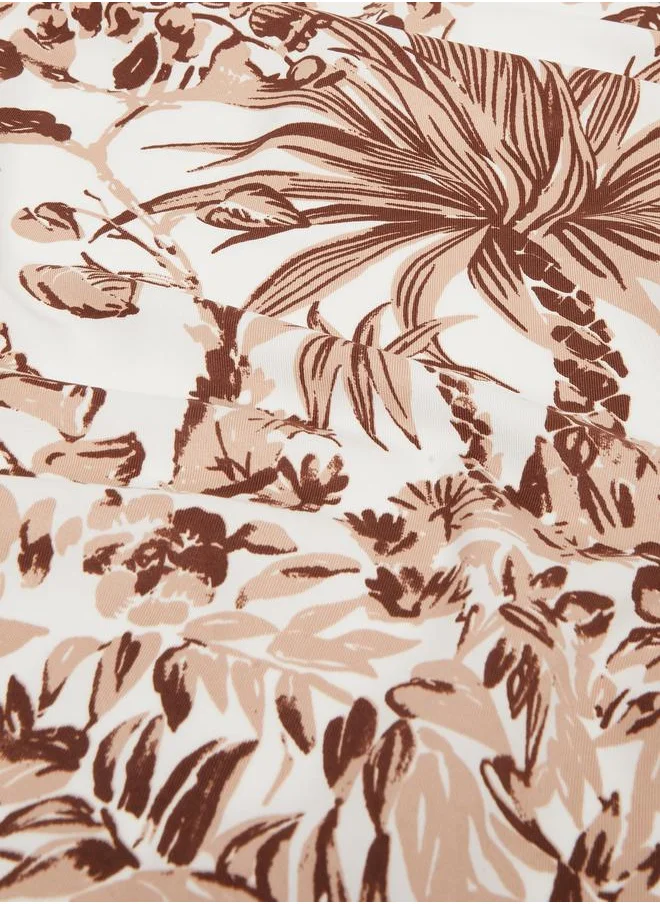 ستايلي Styli Tropical Print Scarf