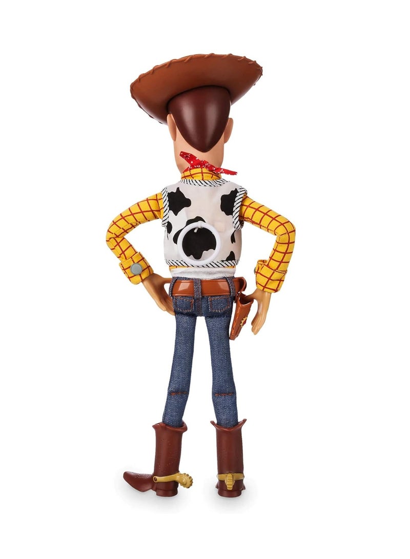 general Disney Woody Interactive Talking Action Figure – Toy Story Sheriff Woody Doll Doll Figure Ornaments, PVC Model Toy Decoration Collectible Gifts - Image 3