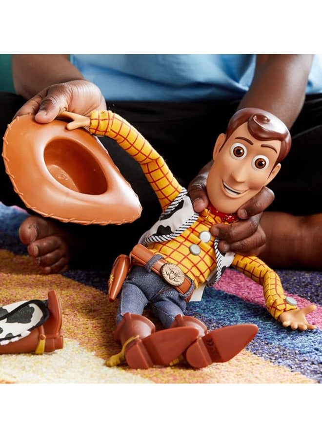 general Disney Woody Interactive Talking Action Figure – Toy Story Sheriff Woody Doll Doll Figure Ornaments, PVC Model Toy Decoration Collectible Gifts - Image 5