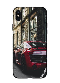 Protective Case Cover For Apple iPhone X/XS Audi R8 Design Multicolour
