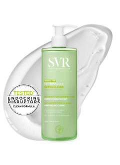 SVR SVR Sebiaclear Face & Body Cleanser with Salicylic Acid for Sensitive Oily to Combination Skin. Soap-free Wash that Eliminates Impurities & Excess Sebum Without Drying the Skin, 13.5 fl.oz 