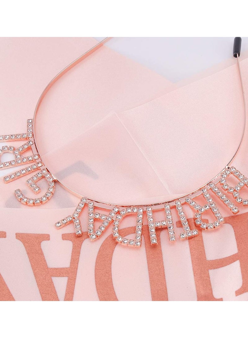 Loquat Birthday Headband Set For Girls - Image 4