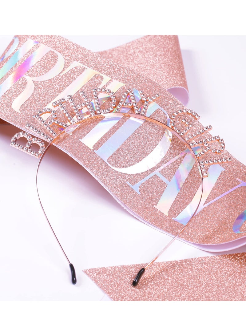 Loquat Birthday Headband Set For Girls - Image 3