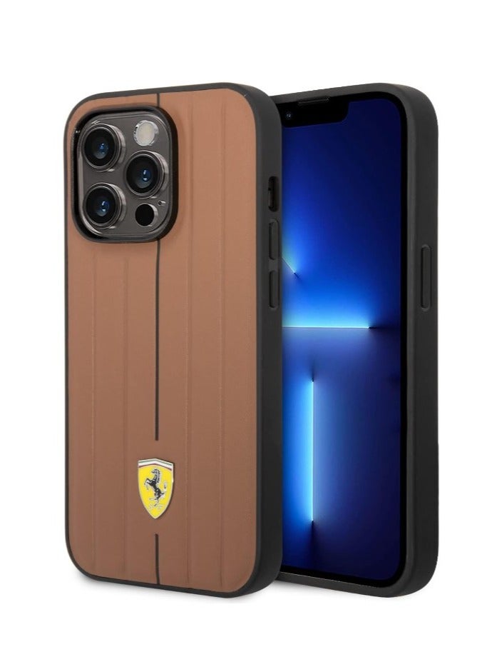 Ferrari غطاء واقي لجهاز iPhone 14 Pro - جمل - Image 1