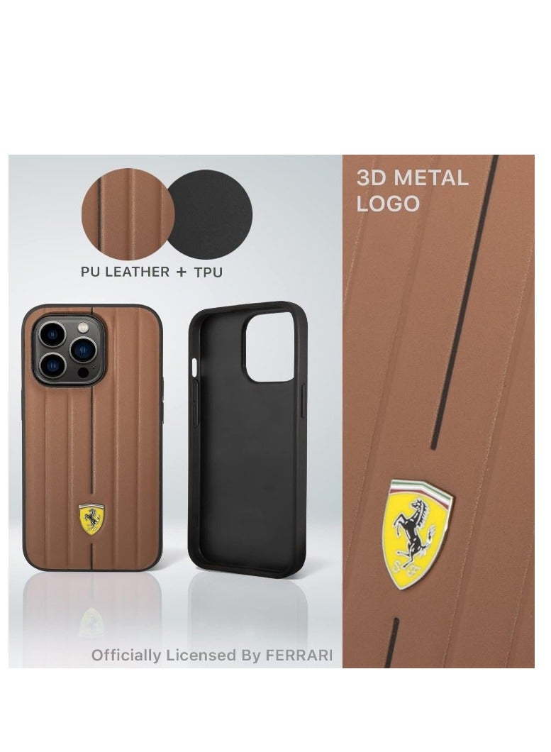 Ferrari غطاء واقي لجهاز iPhone 14 Pro - جمل - Image 2