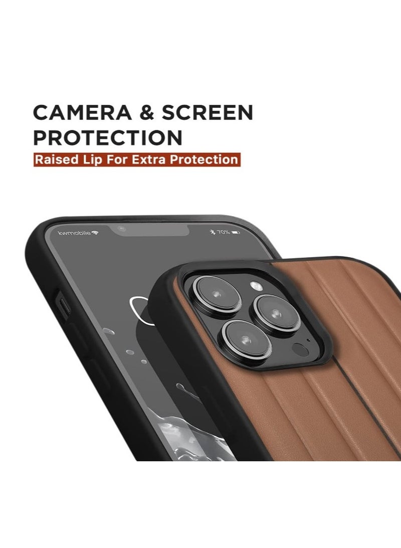 Ferrari غطاء واقي لجهاز iPhone 14 Pro - جمل - Image 3