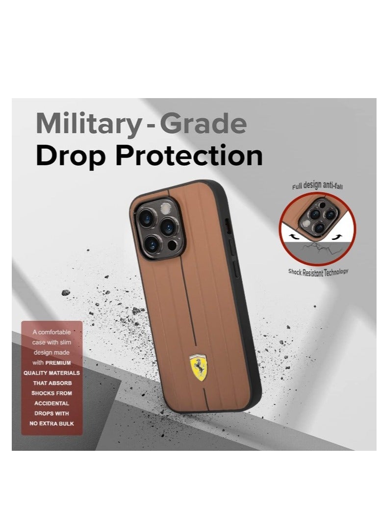 Ferrari غطاء واقي لجهاز iPhone 14 Pro - جمل - Image 4