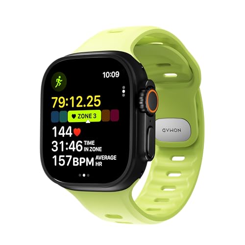NOMAD Apple Watch Tempo Band Lumen 49mm Compatible with New Ultra 3 2 and 1 Series 111 and SE iWatch Sport Band Designed to give your Apple Watch a modern and athletic look - Image 1