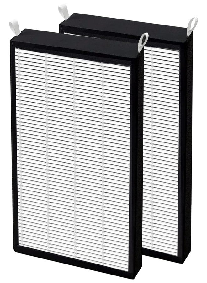 HOMFILBIT 47001 47002 47003 HEPA/Carbon Combo Filter Replacement for NUWAVE OxyPure 47001 47002 47003 47004 47005 and 47006 Whole House Air Purifiers, H13 True HEPA with High efficiency Activated Carbon, 2 Pack - Image 1