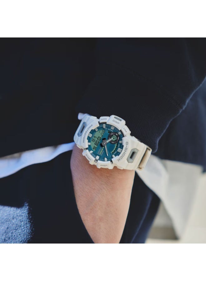Casio G-Shock G-SQUAD GBA-900CB-7ADR Men’s Bluetooth Step Tracker Sports Watch, White, Shock Resistant, 200M Water Resistant - Image 3