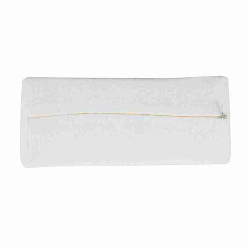 Manicure Hand Pillow White Soft Plush High Elastic Sponge Cushion - Detachable Washable Cover Portable Lightweight Hand Rest Cushion for Nail Salon Nail Art School - Image 1