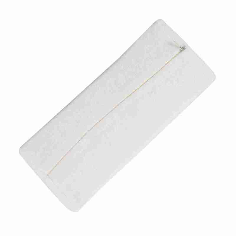 Manicure Hand Pillow White Soft Plush High Elastic Sponge Cushion - Detachable Washable Cover Portable Lightweight Hand Rest Cushion for Nail Salon Nail Art School - Image 3