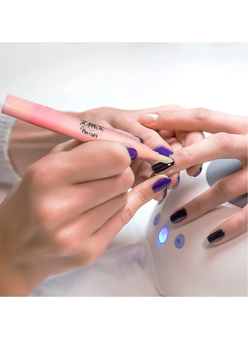 Captaintech Nail Polish Corrector Remover Pen 2 Pcs Nail Edge Cleaning Pen Nail Remover Correction Pen with 6 Changeable Tips Magic eraser pen Need the Cleansing Water for Nail Art Manicure Tool - Image 2
