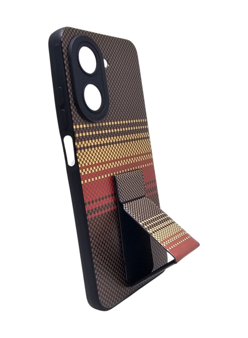 غطاء حماية خلفي مع مسكة لهاتف شاومي ريدمي A5 -  متعدد الألوان - Image 2