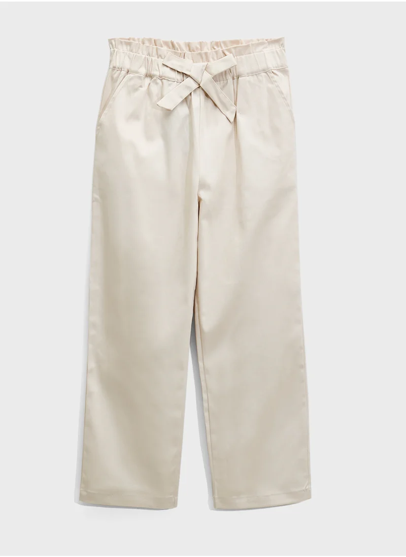 Ripples Girls Wide-Leg Pant