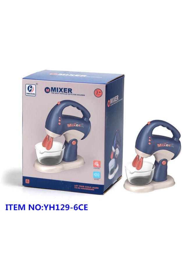 Simulation Children Play Home Toy Toaster Coffee Machine Washing Machine Juice Machine Music Light Big Appliances-Color:Oven - Image 3