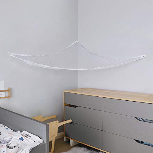 Little Chicks Plush Stuffed Animal Net Hammock -Corner Organizer and Toy Holder - Extra Large Hanging Storage for Kids Bedroom - Image 4