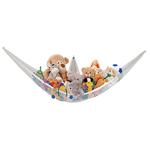 Little Chicks Plush Stuffed Animal Net Hammock -Corner Organizer and Toy Holder - Extra Large Hanging Storage for Kids Bedroom - Image 5