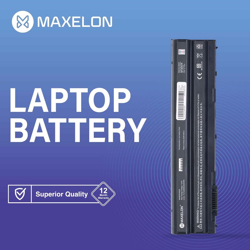 Maxelon بطارية لابتوب بديلة T54FJ لجهاز ديل لاتيتيود E6420 E6430 E6440 E6540 E5420 E5430 E5520 E5530؛ إنسبيرون 14R 5420 15R 5520 7520 17R 5720 7720 رقم القطعة: 8858X M5Y0X T54F3 X57F1 - Image 5