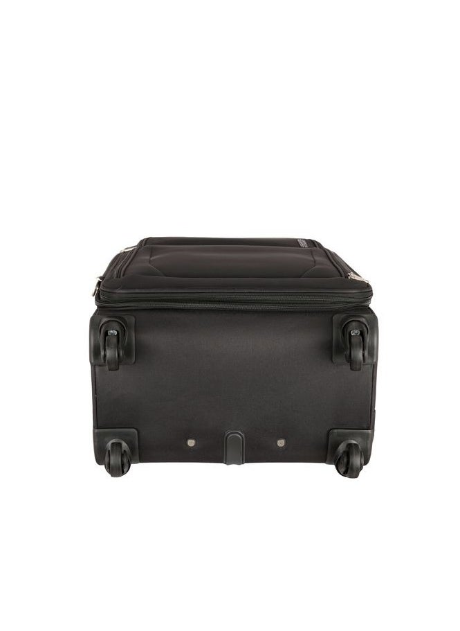 AMERICAN TOURISTER PORTLAND Soft Spinner Trolley Luggage MEDIUM 68CM BLACK  - Image 2