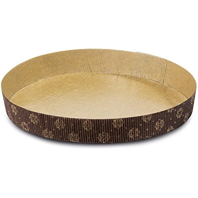 Guardini 2440200 Pack Of 3 Round Cake Paper Moulds Cm 21 Pastry Material Multicoloured - Image 1