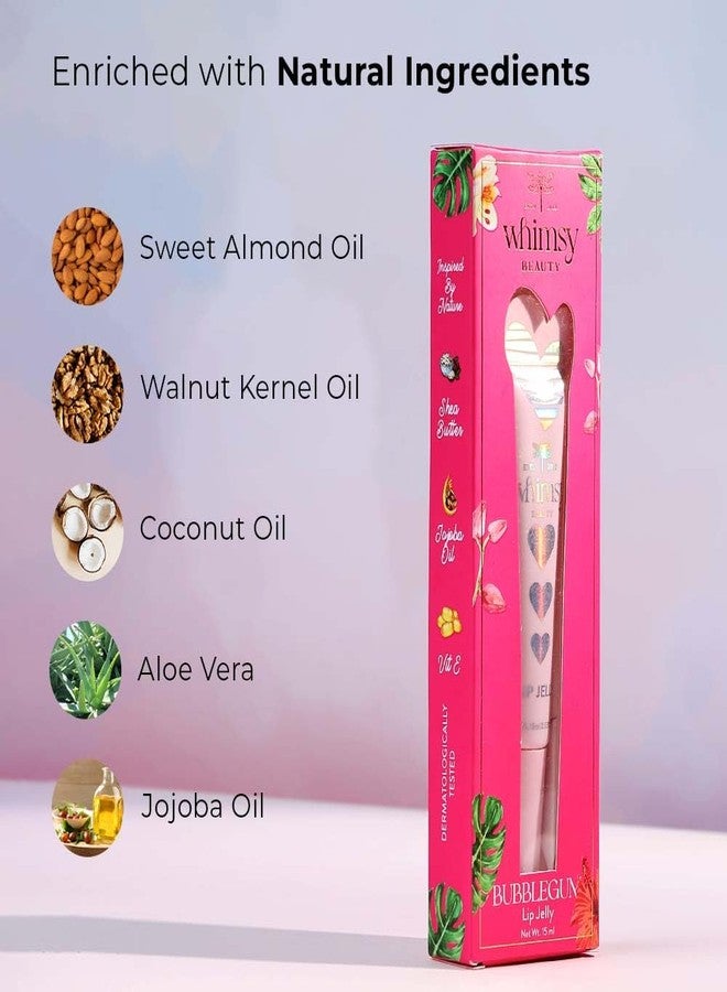 ويمسي جل شفاه على شكل قلب بنكهة العلكة من ويمسي بيوتي للأطفال والمراهقين | جل شفاه لامع بلمسة نهائية ناعمة | تركيبة خفيفة الوزن وغير لزجة | من 4 إلى 16 سنة | عضوي، طبيعي، خالٍ من المواد الكيميائية | 15 مل - Image 2