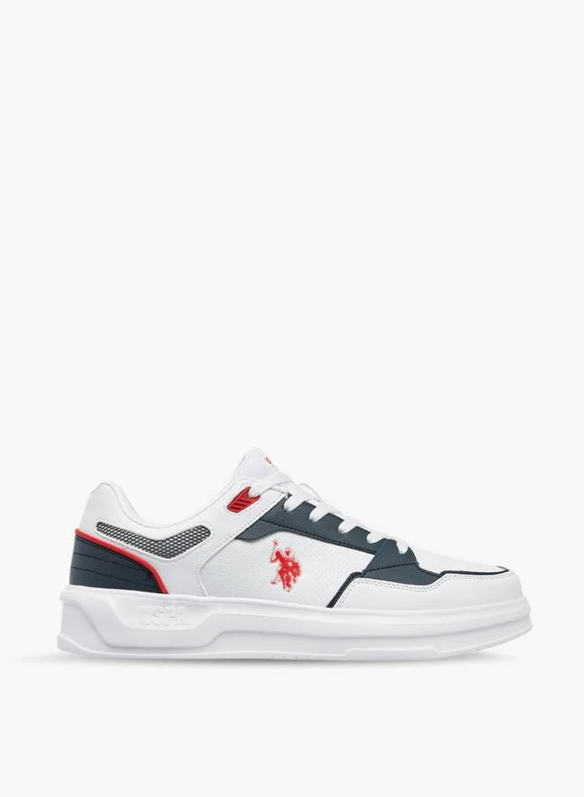 U.S. Polo Assn. WHITE Men'S Lace-Up Sneakers for Men | Best Price UAE