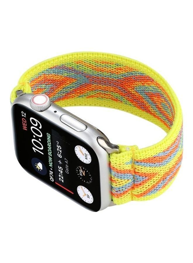 NIBEMINENT Replacement Watchband For Apple Watch Series 7 45mm/6 & SE 5 4 44mm/3 2 1 42mm Multicolour - Image 3