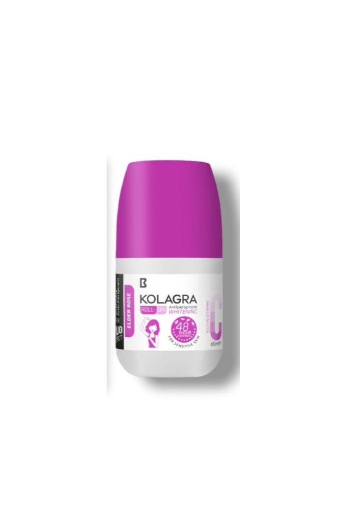 كولاجرا رول أون مزيل العرق ومفتح - عطر الورد 60مل