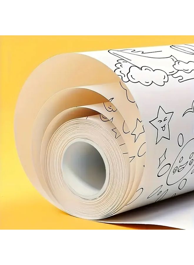 Cuttable Extra Long Drawing Paper Roll 118 Inch Sea Animals Dinosaur - Image 4
