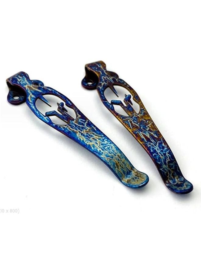 مشبك جيب عميق من التيتانيوم باستخدام التحكم الرقمي بالكمبيوتر لـ Benchmade Griptilian 551 و710 و730 - Image 5