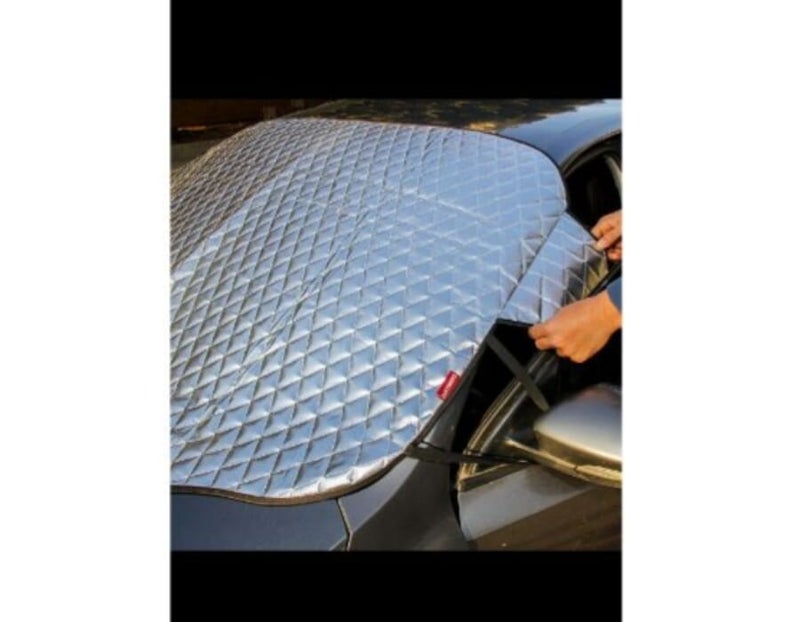 مظلة خارجية  للسيارة لحماية زجاج السيارة الأمامي من أشعة الشمس والاتربه - Image 1