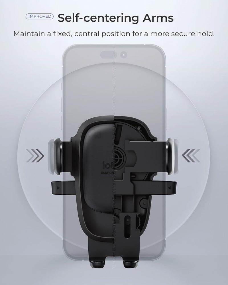 iOttie Easy One Touch 6 Air Vent Car Phone Mount - Universal Holder for Smartphones - Image 3